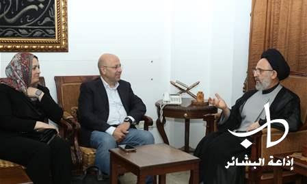 العلامة فضل الله يستقبل الكاتب رائد سامي شهيب ويؤكد أهمية إعادة الاعتبار للعقل والحوار النقدي